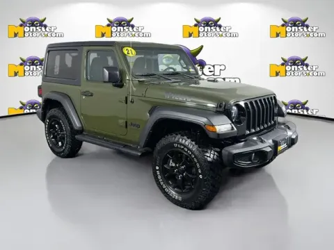 Another view of 2021 Jeep Wrangler Willys for sale in Michigan Center, MI at Monster Motors - Jackson, MI