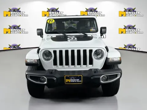 Photos of 2021 Jeep Wrangler Unlimited Sahara for sale in Michigan Center, MI at Monster Motors - Jackson, MI
