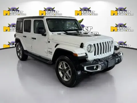 Another view of 2021 Jeep Wrangler Unlimited Sahara for sale in Michigan Center, MI at Monster Motors - Jackson, MI