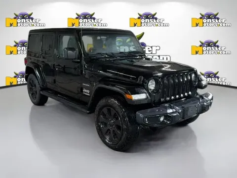 Another view of 2021 Jeep Wrangler Unlimited Sahara for sale in Michigan Center, MI at Monster Motors - Jackson, MI