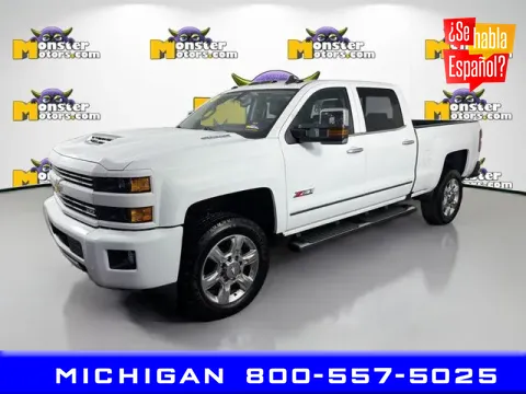 Blue 2018 Chevrolet Silverado 2500HD LTZ for sale in Michigan Center, MI
