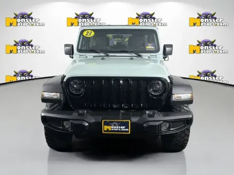 Photos of 2023 Jeep Wrangler Willys for sale in Michigan Center, MI at Monster Motors - Jackson, MI