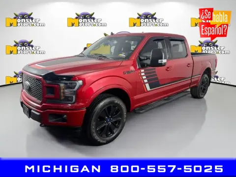 Silver 2020 Ford F-150 Lariat for sale in Michigan Center, MI