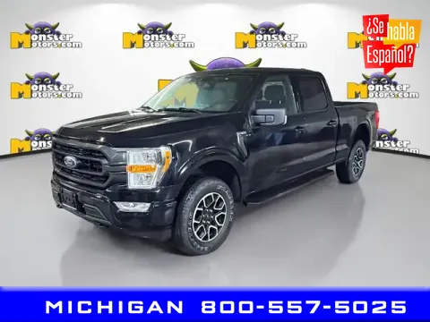 Black 2021 Ford F-150 for sale in Michigan Center, MI