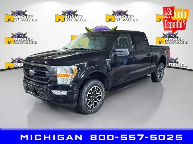 Black 2021 Ford F-150 for sale in Michigan Center, MI