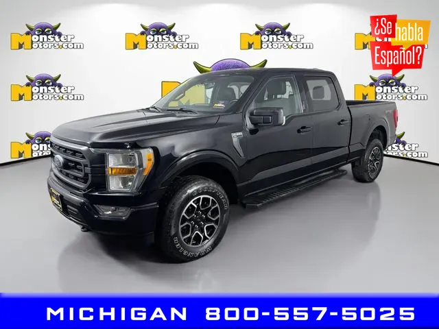 Black 2021 Ford F-150 XLT for sale in Michigan Center, MI