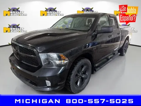 Black 2017 Ram 1500 Express for sale in Michigan Center, MI