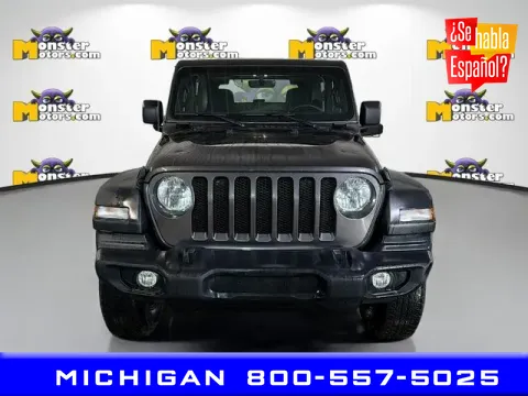Gray 2021 Jeep Wrangler Sport S for sale in Michigan Center, MI