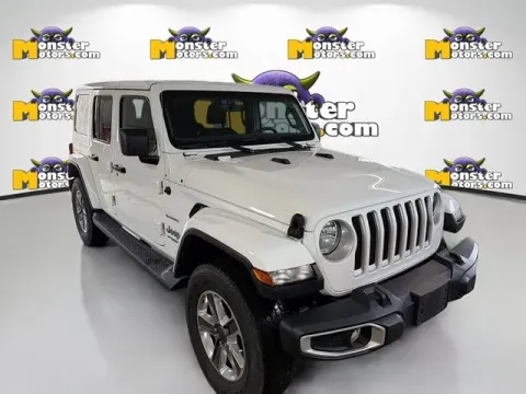 Another view of 2021 Jeep Wrangler Unlimited Sahara for sale in Michigan Center, MI at Monster Motors - Jackson, MI