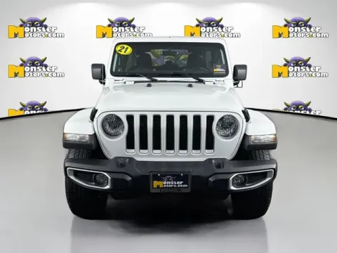 Photos of 2021 Jeep Wrangler Unlimited Sahara for sale in Michigan Center, MI at Monster Motors - Jackson, MI