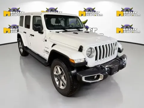 Another view of 2021 Jeep Wrangler Unlimited Sahara for sale in Michigan Center, MI at Monster Motors - Jackson, MI