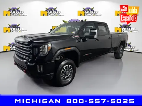 Black 2023 GMC Sierra 2500HD AT4 for sale in Michigan Center, MI
