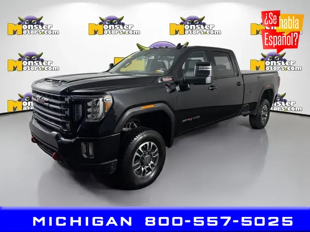 Black 2023 GMC Sierra 2500HD AT4 for sale in Michigan Center, MI
