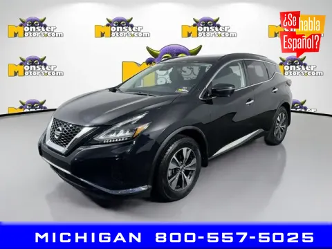 Black 2020 Nissan Murano SV for sale in Michigan Center, MI