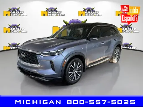 Black 2023 INFINITI QX60 Autograph for sale in Michigan Center, MI