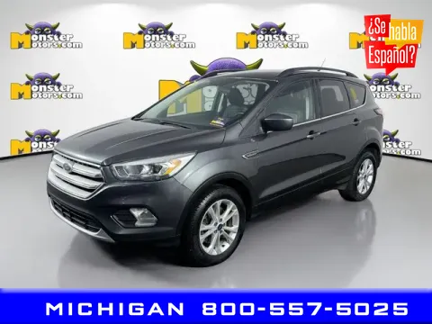 Gray 2018 Ford Escape SEL for sale in Michigan Center, MI
