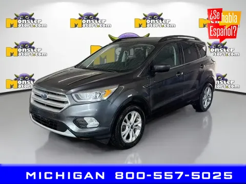 Gray 2018 Ford Escape SEL for sale in Michigan Center, MI
