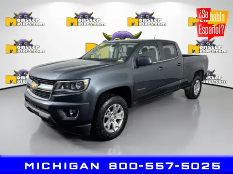 Gray 2015 Chevrolet Colorado LT for sale in Michigan Center, MI