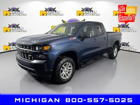 Blue 2022 Chevrolet Silverado 1500 LTD Work Truck for sale in Michigan Center, MI
