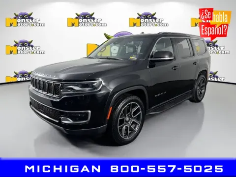 Black 2022 Jeep Wagoneer Series II for sale in Michigan Center, MI