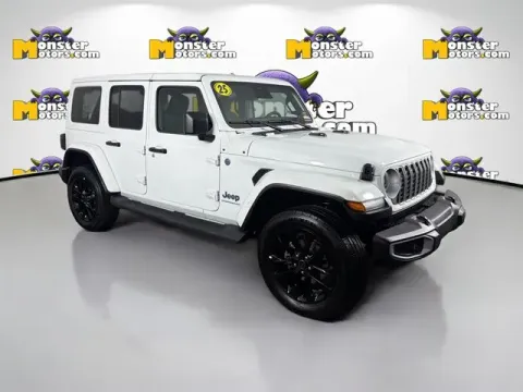 Another view of 2025 Jeep Wrangler Sahara 4xe for sale in Michigan Center, MI at Monster Motors - Jackson, MI