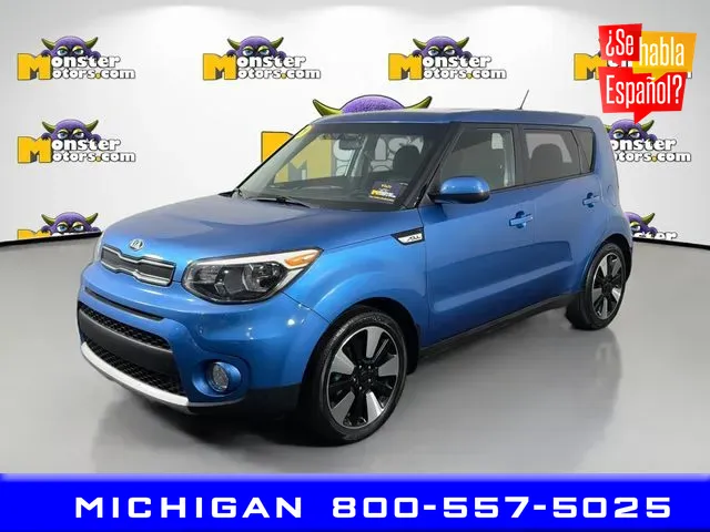Blue 2019 Kia Soul Plus for sale in Michigan Center, MI