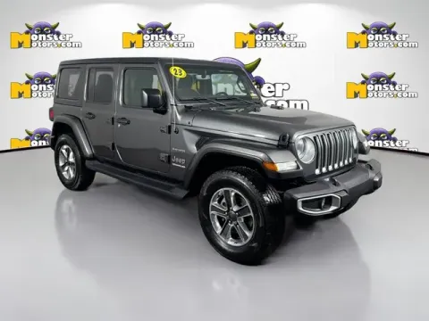 Another view of 2023 Jeep Wrangler Sahara for sale in Michigan Center, MI at Monster Motors - Jackson, MI