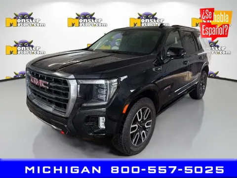 Black 2024 GMC Yukon AT4 for sale in Michigan Center, MI
