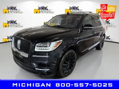 Black 2020 Lincoln Navigator Reserve for sale in Michigan Center, MI