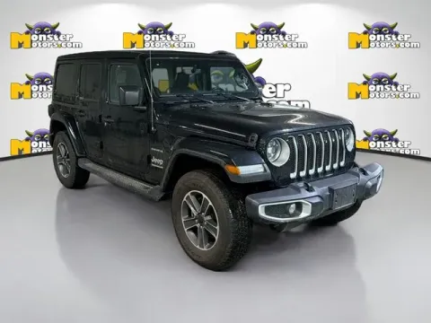 Another view of 2023 Jeep Wrangler Sahara for sale in Michigan Center, MI at Monster Motors - Jackson, MI