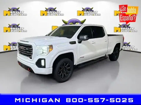 White 2020 GMC Sierra 1500 AT4 for sale in Michigan Center, MI