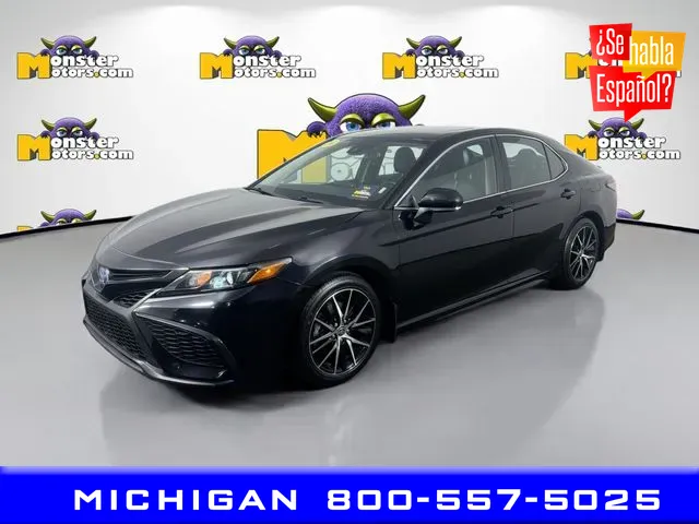 Black 2024 Toyota Camry XLE for sale in Michigan Center, MI
