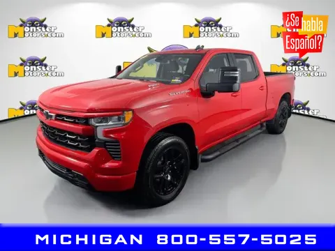 Red 2023 Chevrolet Silverado 1500 RST for sale in Michigan Center, MI