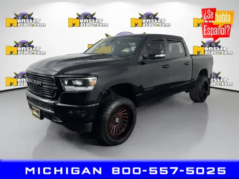Black 2019 Ram 1500 Rebel for sale in Michigan Center, MI