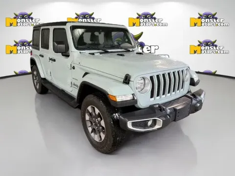 Another view of 2023 Jeep Wrangler Sahara for sale in Michigan Center, MI at Monster Motors - Jackson, MI