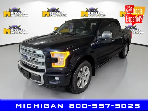 Black 2017 Ford F-150 for sale in Michigan Center, MI