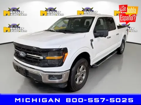 White 2024 Ford F-150 XLT for sale in Michigan Center, MI