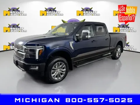 Blue 2024 Ford F-150 King Ranch for sale in Michigan Center, MI