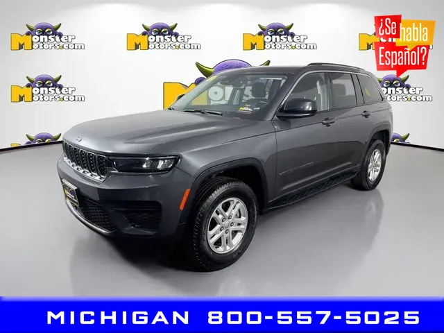 Gray 2023 Jeep Grand Cherokee Laredo for sale in Michigan Center, MI