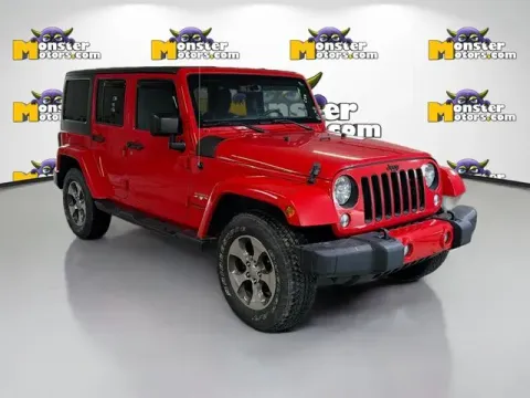 Another view of 2018 Jeep Wrangler JK Unlimited Sahara for sale in Michigan Center, MI at Monster Motors - Jackson, MI