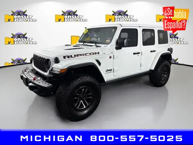 Gray 2024 Jeep Wrangler Rubicon X for sale in Michigan Center, MI