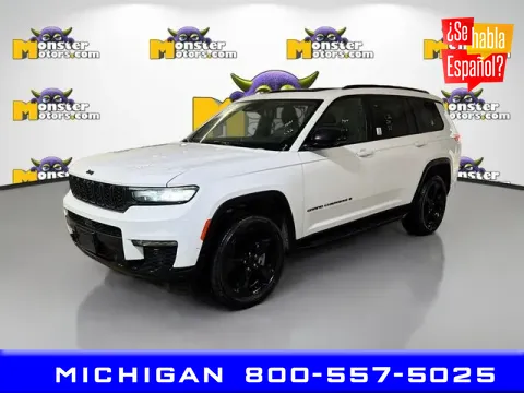 Gray 2024 Jeep Grand Cherokee L Limited for sale in Michigan Center, MI