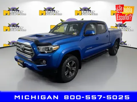 Blue 2016 Toyota Tacoma TRD Sport for sale in Michigan Center, MI
