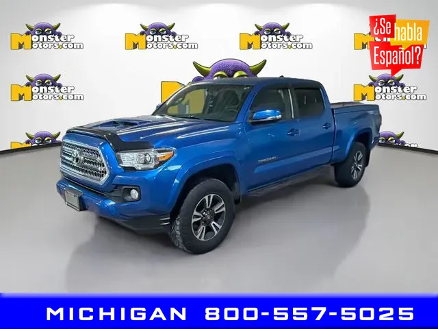 Blue 2016 Toyota Tacoma TRD Sport for sale in Michigan Center, MI