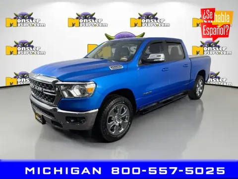 Blue 2022 Ram 1500 Big Horn/Lone Star for sale in Michigan Center, MI
