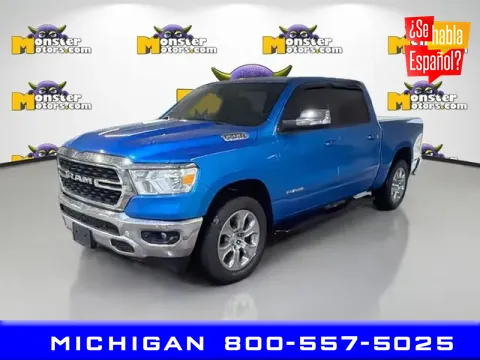 Blue 2022 Ram 1500 Big Horn/Lone Star for sale in Michigan Center, MI