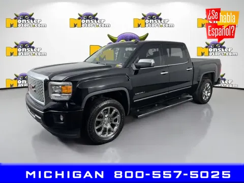 Black 2014 GMC Sierra 1500 Denali for sale in Michigan Center, MI