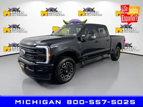 Black 2025 Ford F-250SD Platinum for sale in Michigan Center, MI
