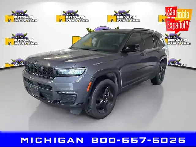 Gray 2024 Jeep Grand Cherokee L Limited for sale in Michigan Center, MI