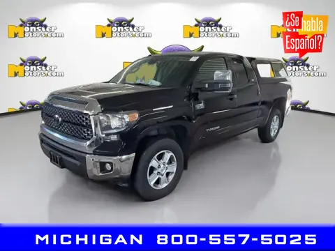 Black 2019 Toyota Tundra SR5 for sale in Michigan Center, MI